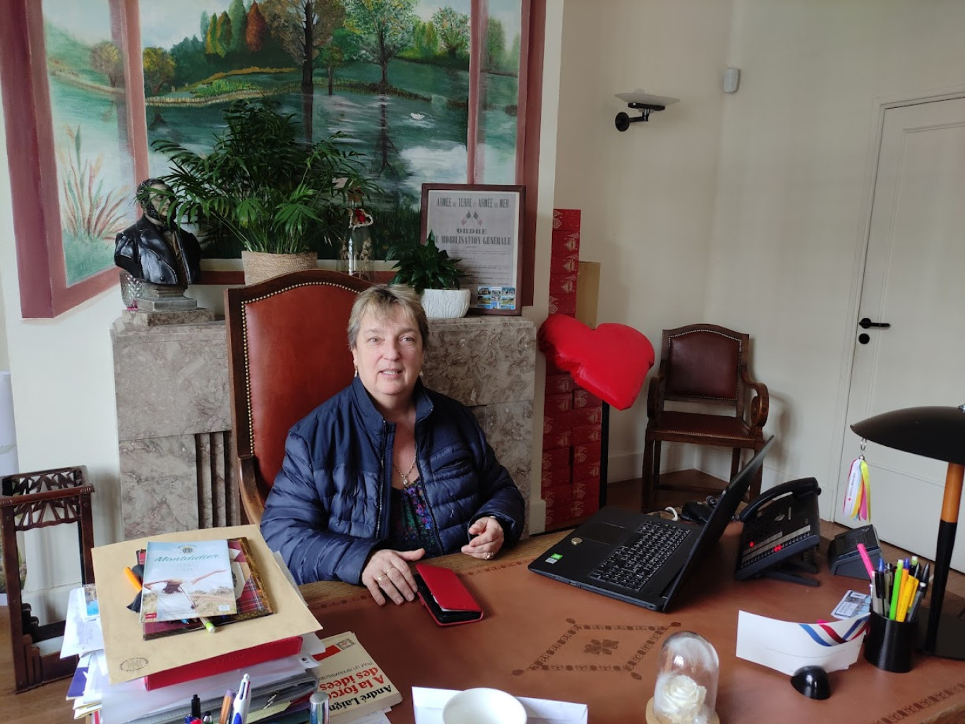 La maire et conseillère régionale Catherine Guignon constate que ce mandat est bien différent des autres mais a toujours plus de projets.