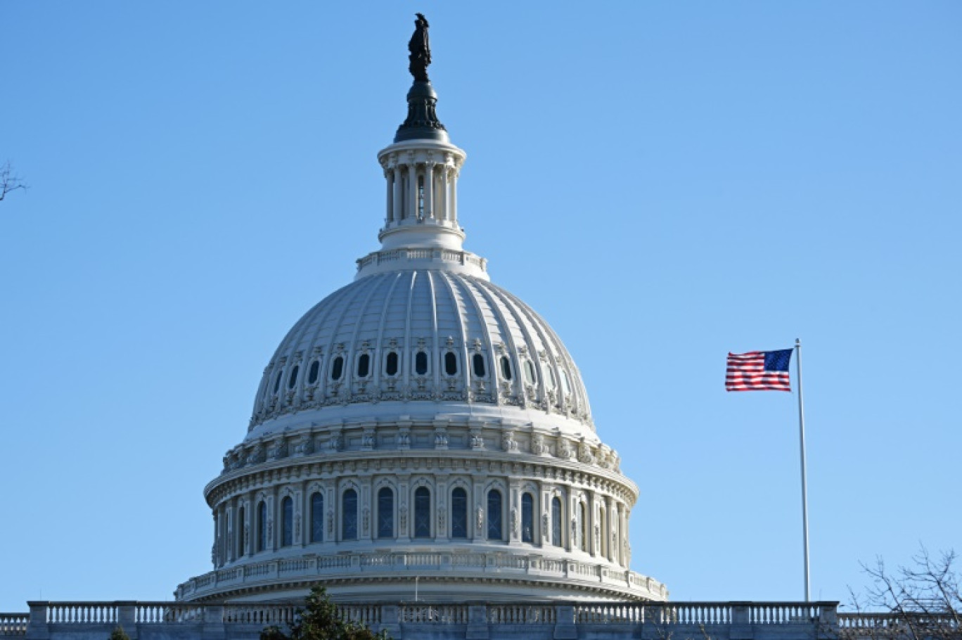 Le Congrès américain à Washington, le 11 mars 2024 © Mandel NGAN