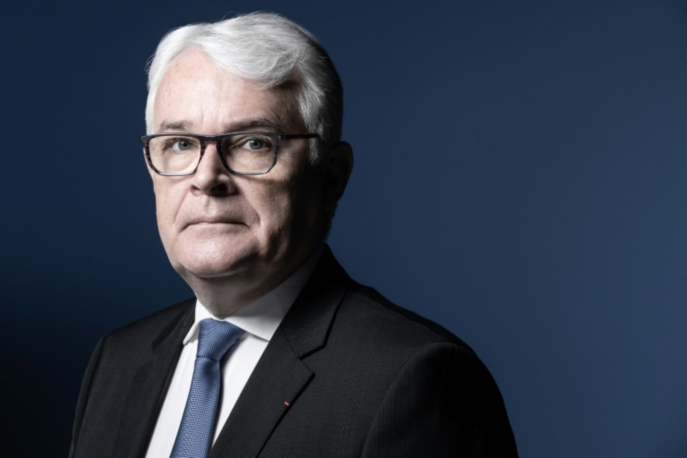 Jean-François Bonhert, directeur du Parquet national financier, le 15 avril 2021 à Paris © JOEL SAGET