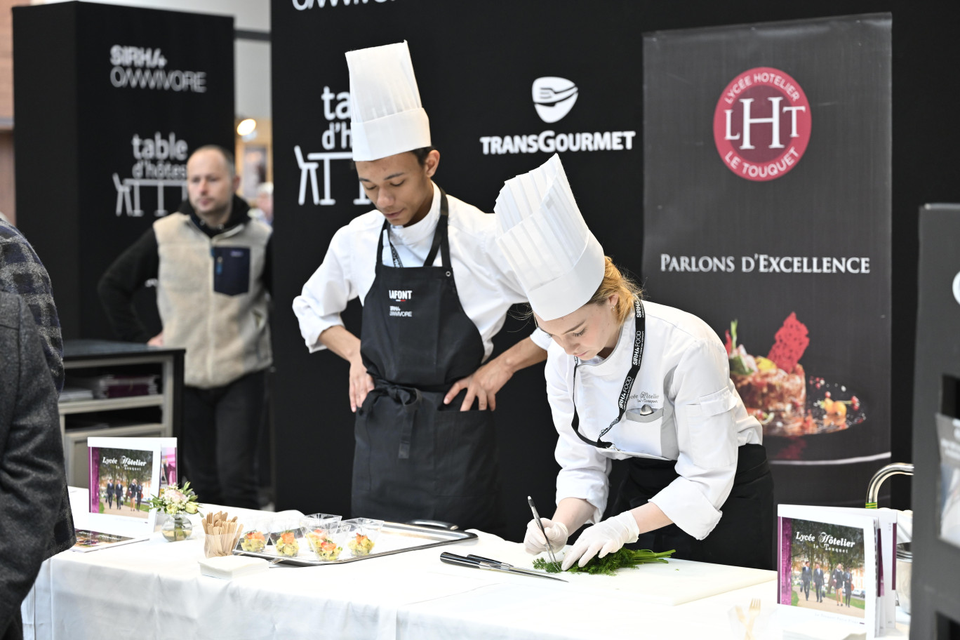 Le festival Sirha Omnivore a rassemblé 50 exposants et quelque 3 800 festivaliers. © Alex Gallosi