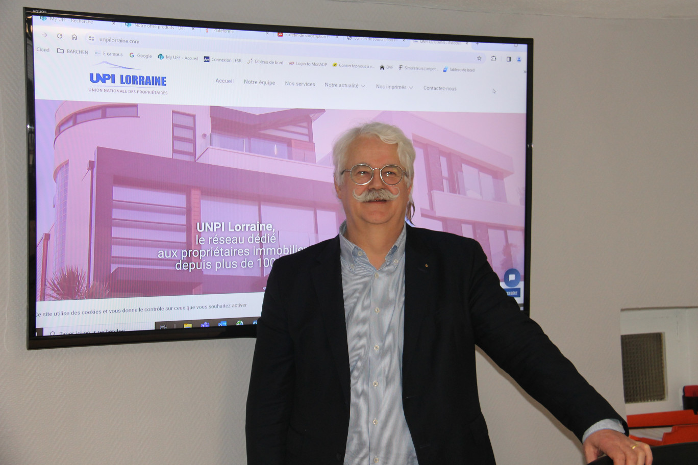«Dans le cadre du dispositif Bail Rénov’, nous nous positionnons comme des facilitateurs auprès des propriétaires bailleurs», assure Jean-François Thouvenin, le président de l’UNPI Lorraine.