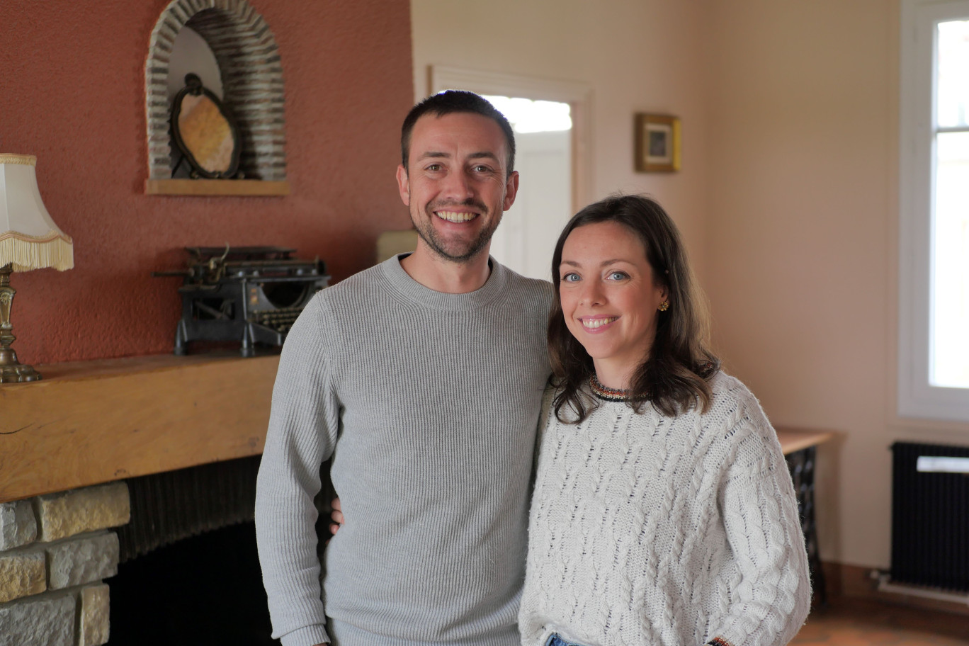 Angéline et Robin Coudeville, propriétaires de «La Petite Marmite». © Aletheia Press/Valentin De Poorter