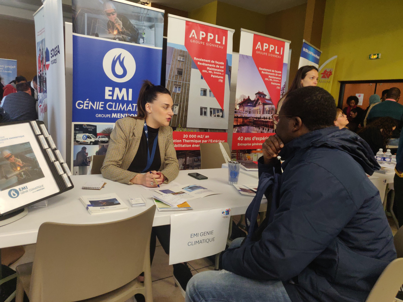 La première édition de ce forum a rencontré un très grand succès auprès des visiteurs comme des exposants. (c)Aletheia Press/DLP