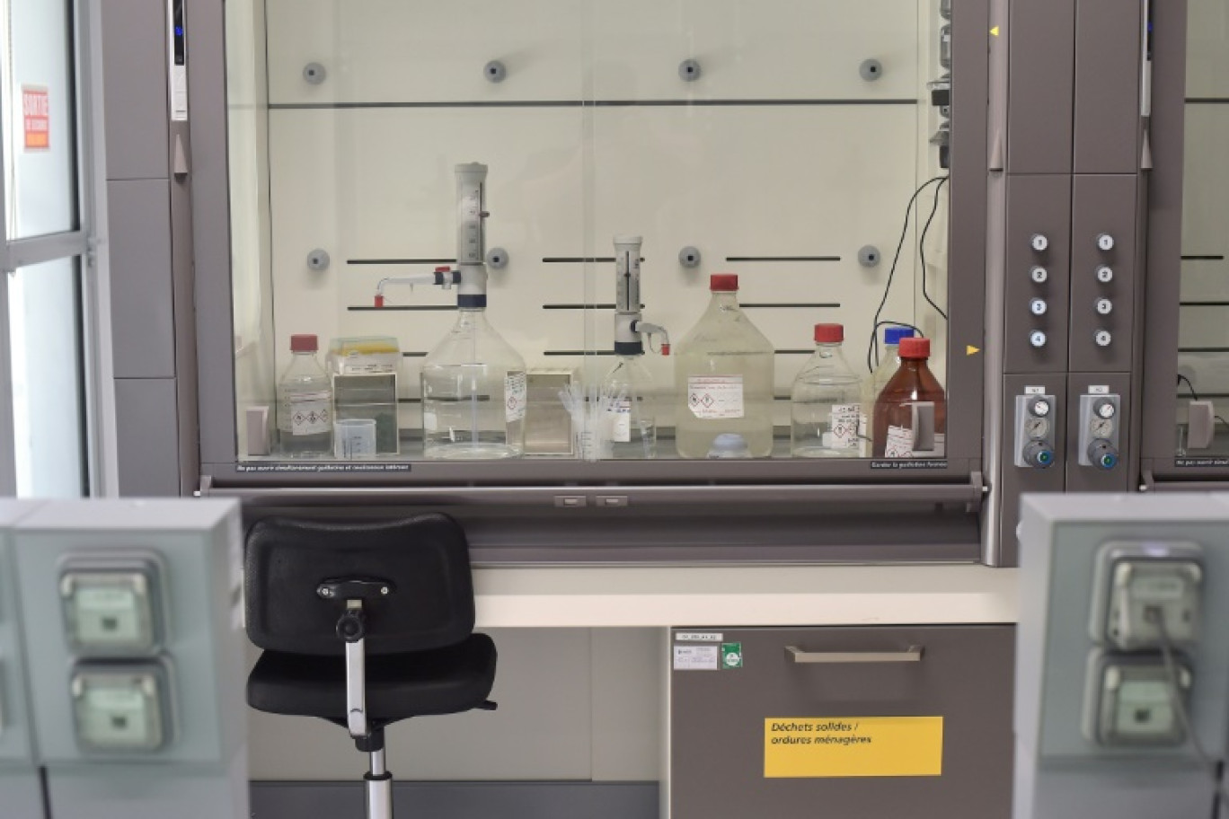 Avec le programme "CropKey" ou la clé des moissons, tout change pour les chercheurs qui tâtonnaient en testant empiriquement des milliers de molécules à la recherche de celle qui pourrait agir sur une cible © ROMAIN LAFABREGUE