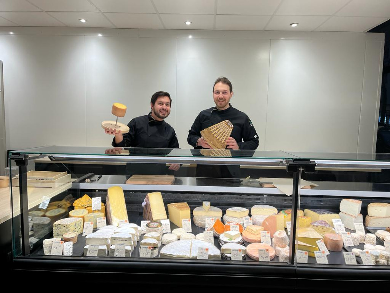 Pierrick Feyte et Bastien Carulla sont à la tête de La Laiterie de Metz qui a ouvert le 13 janvier dernier. © La Laiterie de Metz.