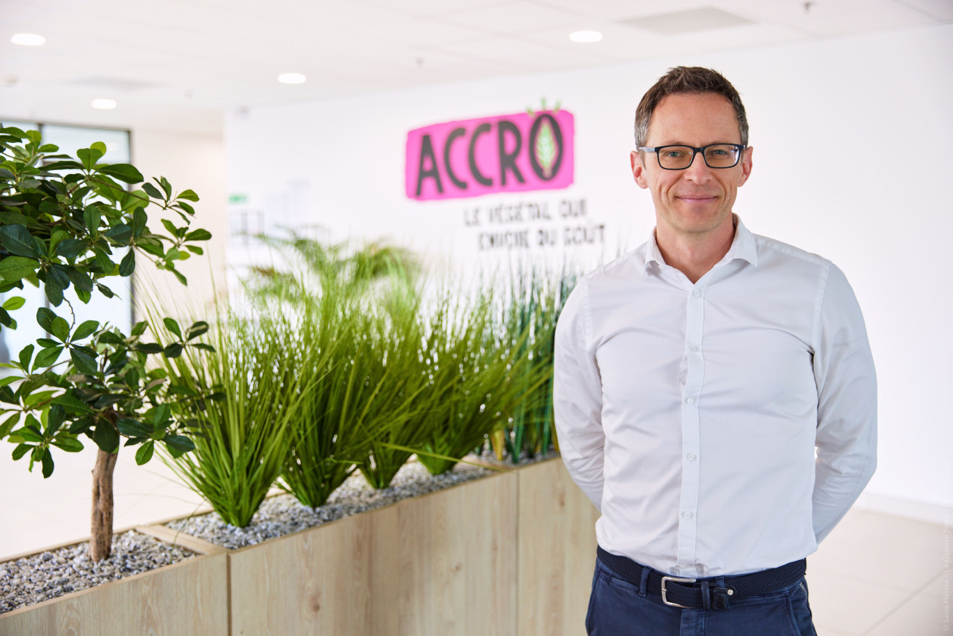 Le toulousain Renaud Saïsset est le directeur général de l'usine ACCRO depuis 2022. ©Lena Heleta