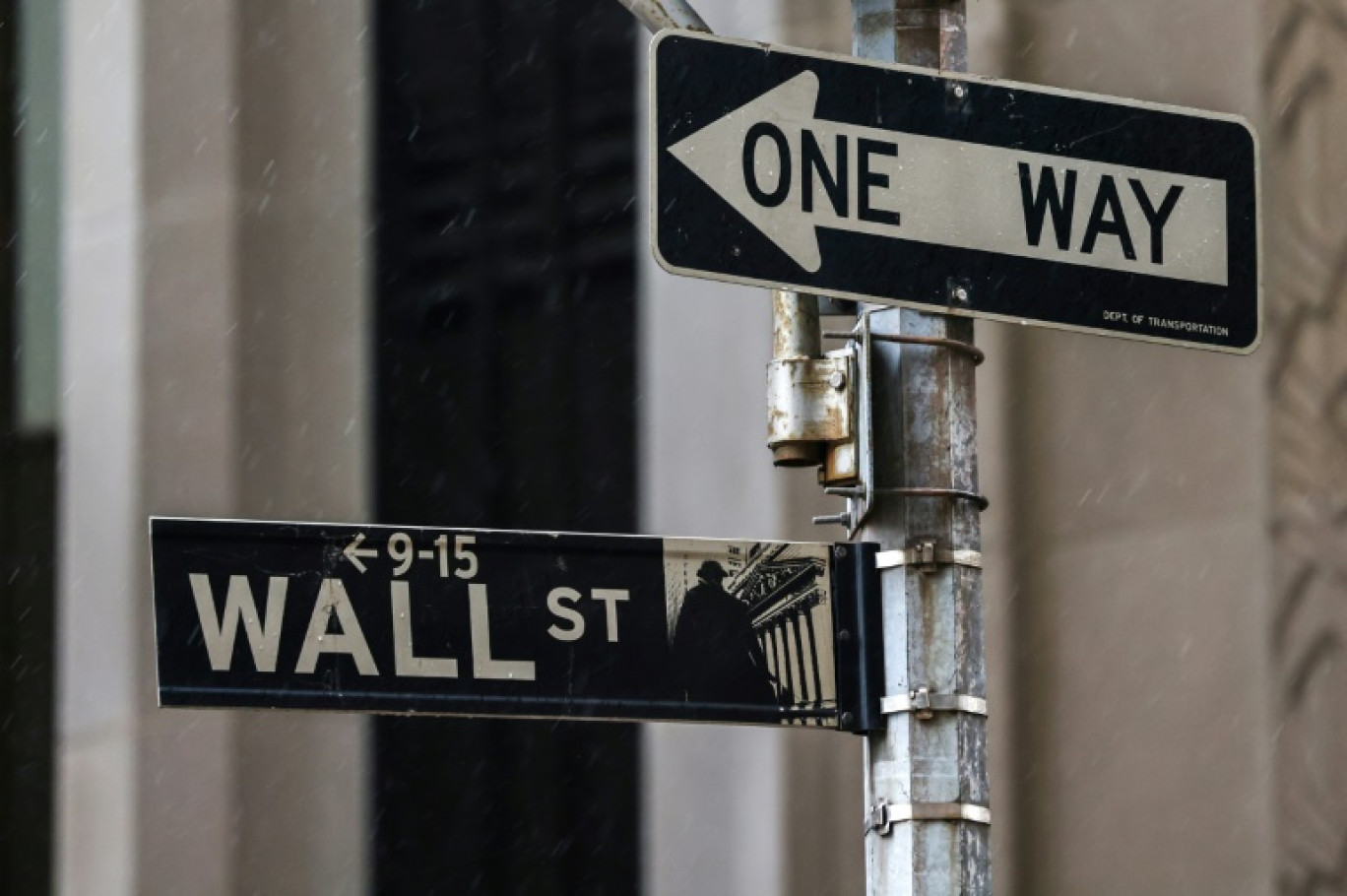 Le quartier de Wall Street, à New York © Charly TRIBALLEAU