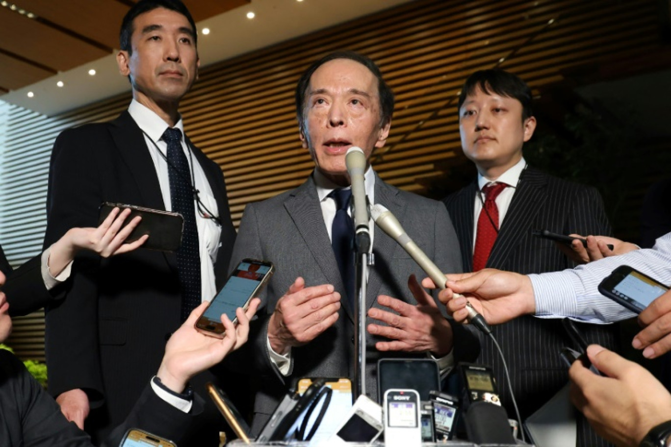 Le gouverneur de la Banque du Japon, le 7 mai 2024 à Tokyo © STR