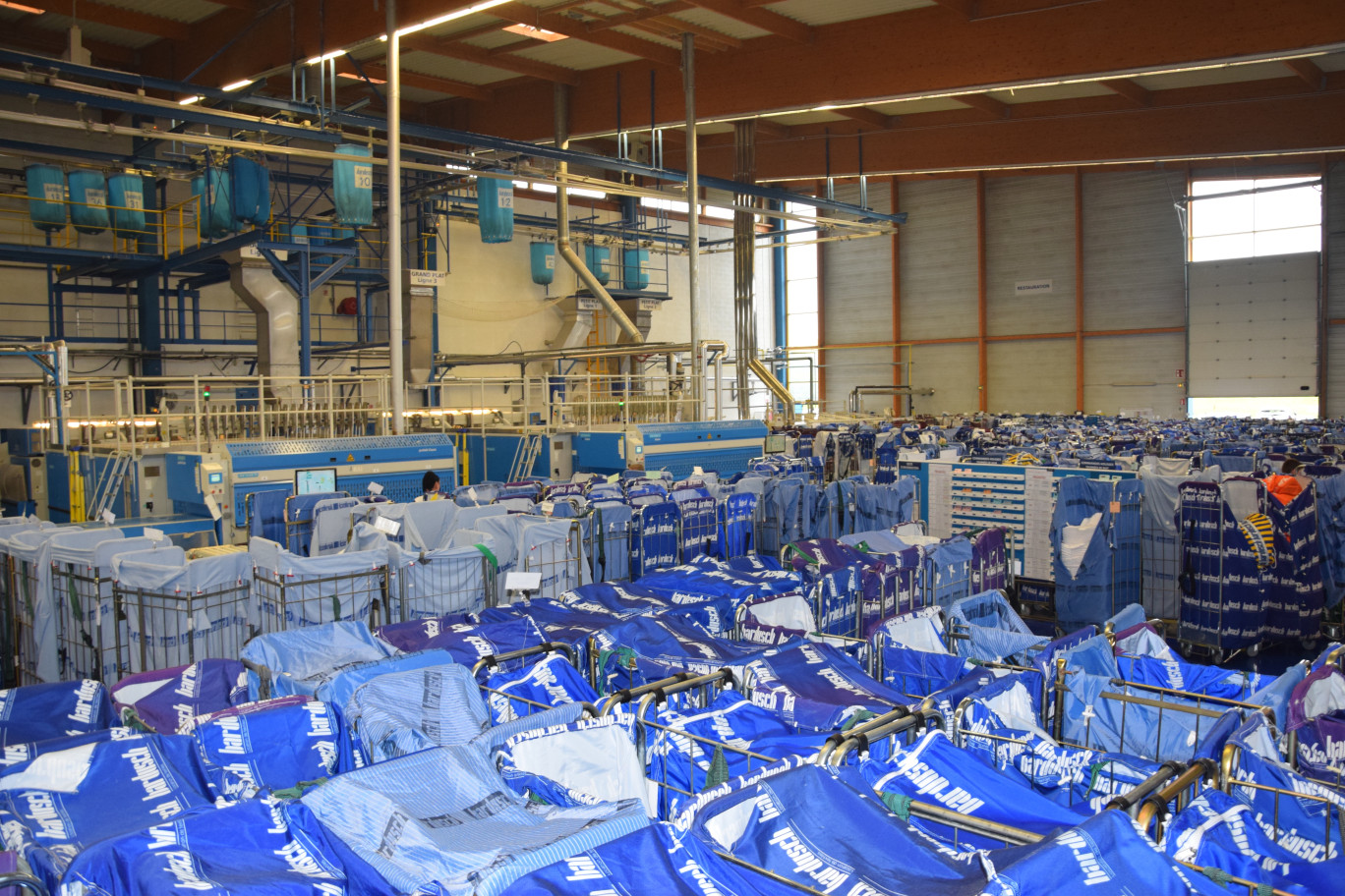 La blanchisserie Bardusch de Cambrai, l’un des quatre sites en France du groupe allemand, emploie 230 salariés.