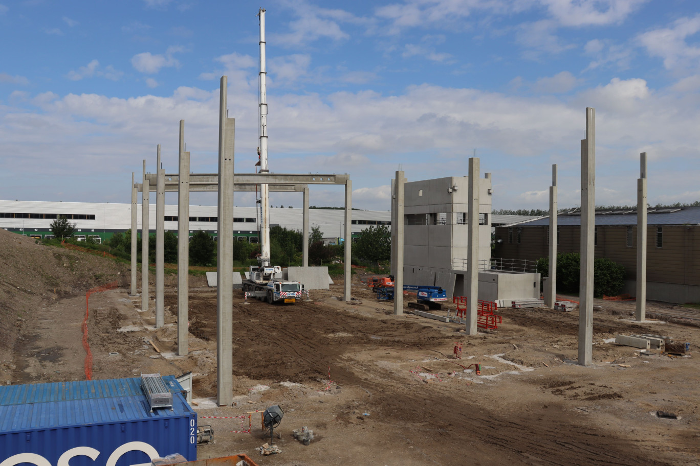 Les travaux de l’extension de Symevad se termineront fin août 2024, pour une mise en route fin janvier 2025. © Aletheia Press/E.Chombart