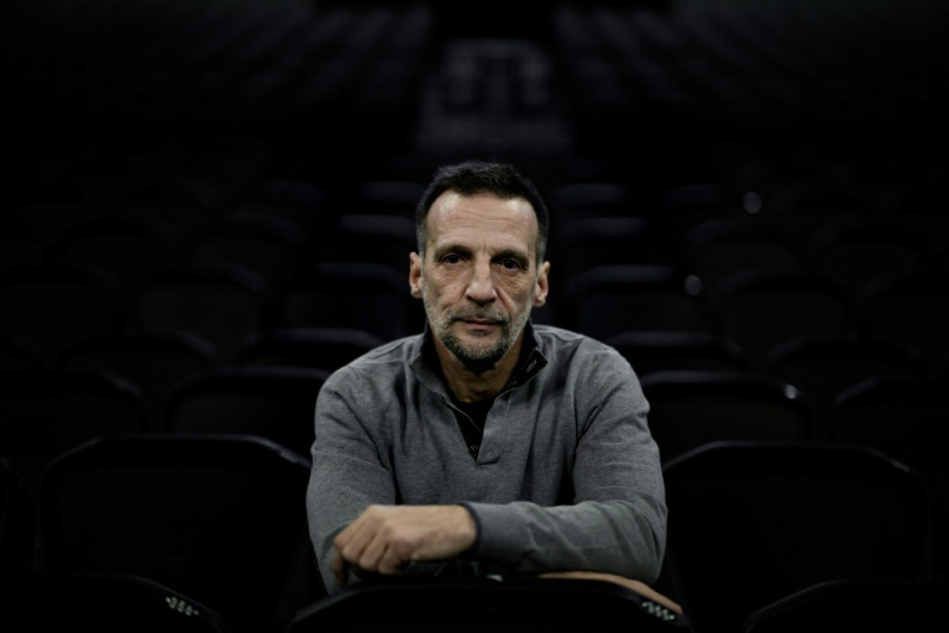 Le cinéaste et acteur français Mathieu Kassovitz à Lyon le 15 février 2024 © JEFF PACHOUD