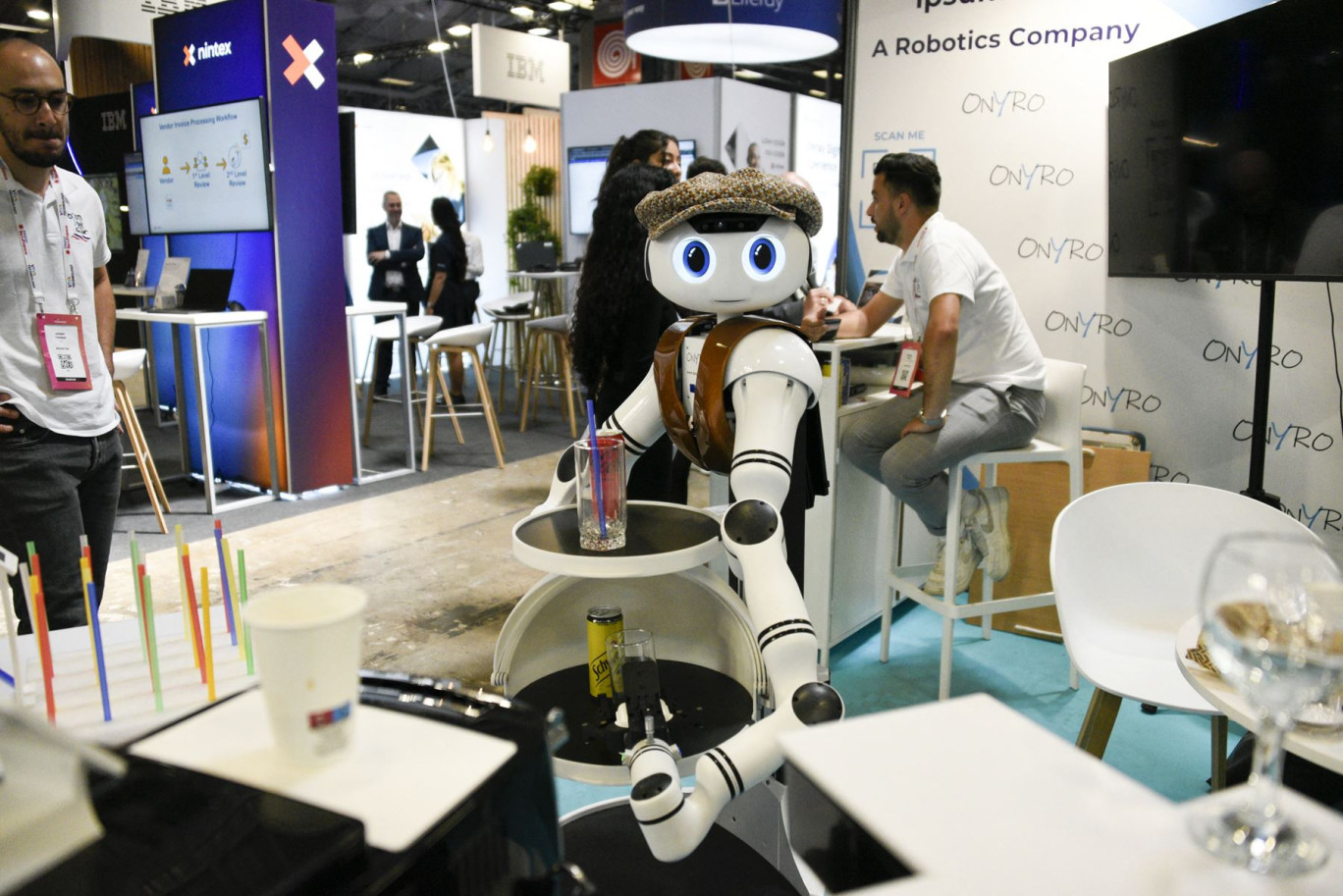 Le secteur des start-up est fragilisé par la baisse de financements liée à la hausse des taux d'intérêt. © Magali Cohen-Hans Lucas-AFP