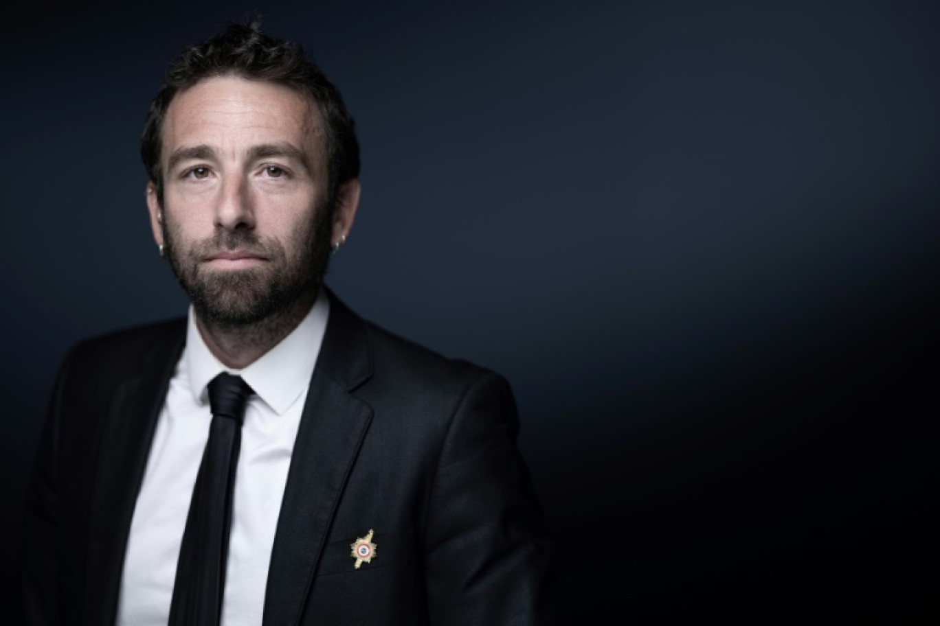 Le nouveau député LFI Bérenger Cernon, le 12 juillet 2024 à Paris © JOEL SAGET