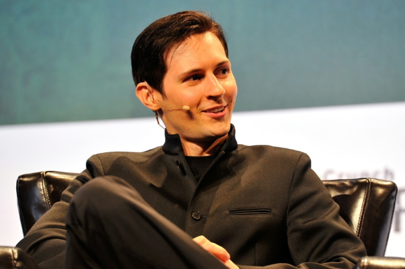 Le patron franco-russe de Telegram Pavel Durovf s'exprime le 21 septembre 2015 à San Francisco, Californie © Steve JENNINGS