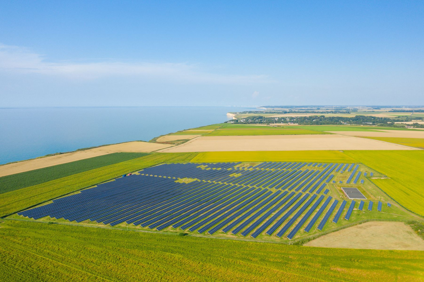 Concernant les parcs photovoltaïques au sol, l’Autorité pointe la difficulté de ces projets à concilier l’ensemble des enjeux environnementaux. ©Florent