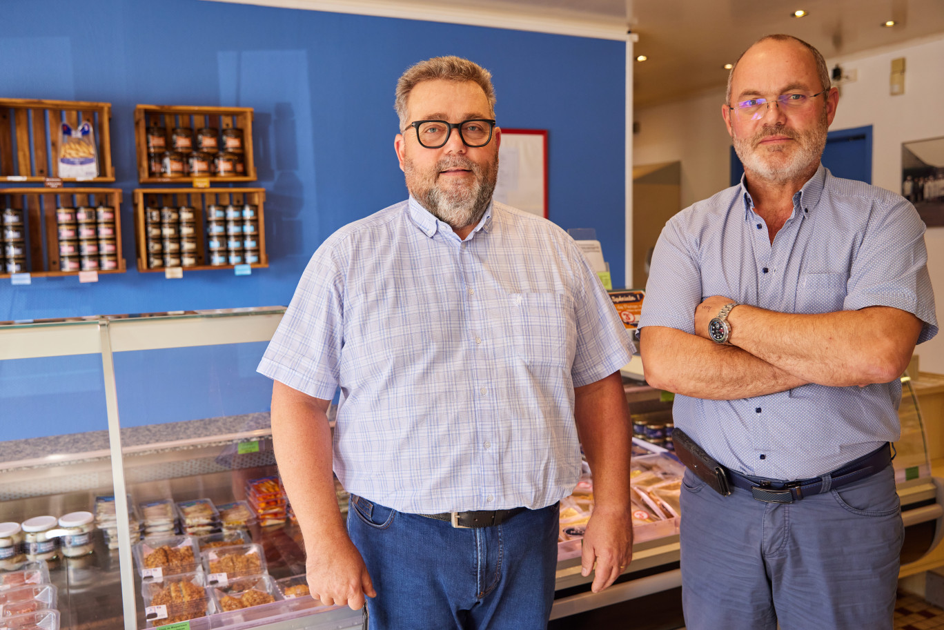 Christophe et Stéphane Fournier représentent la quatrième génération à la tête de l'entreprise familiale. © Lena Heleta