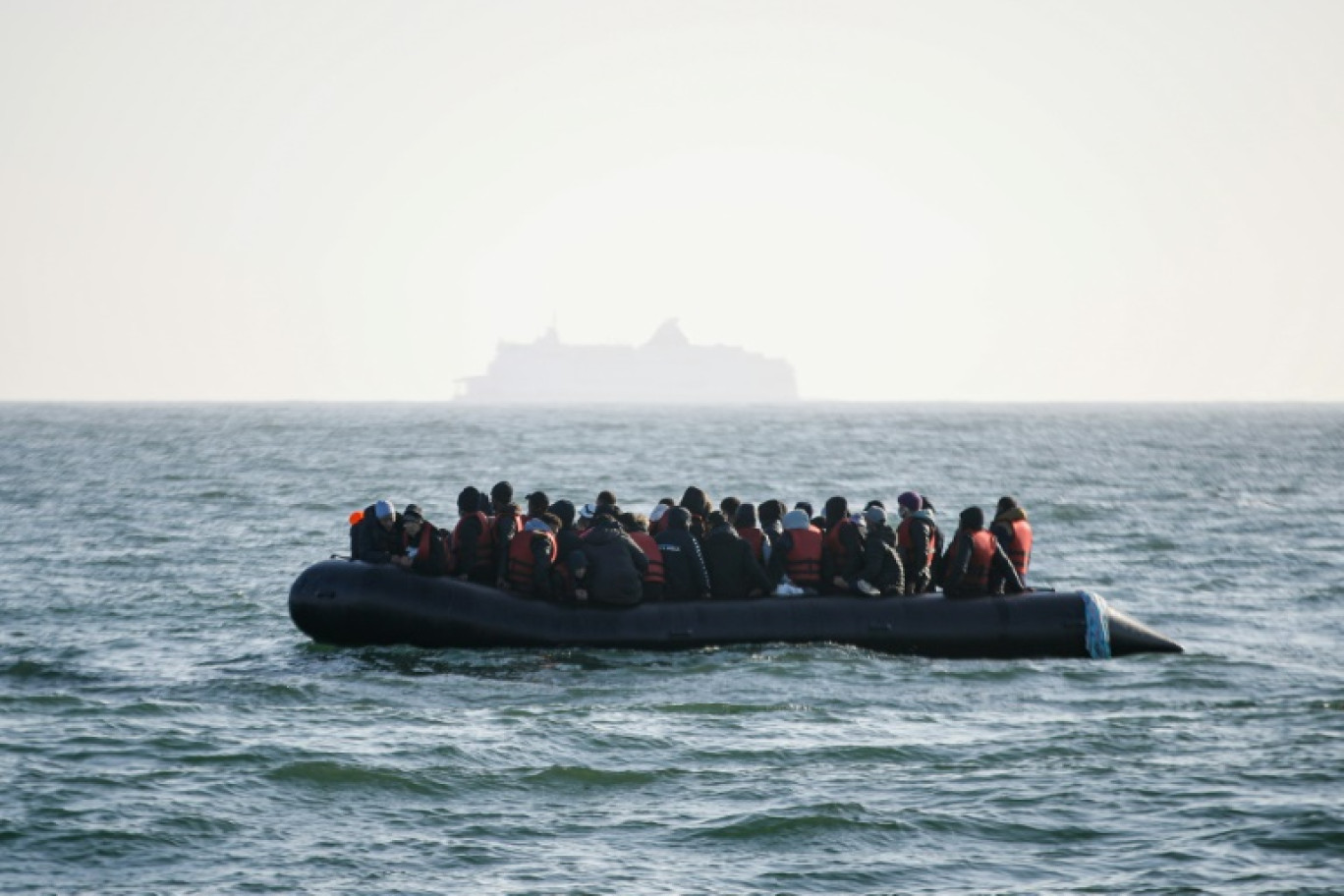 Un migrant de nationalité indienne est mort lors d'une tentative de traversée de la Manche depuis la plage de Tardinghen, dans le Pas-de-Calais © Sameer Al-DOUMY