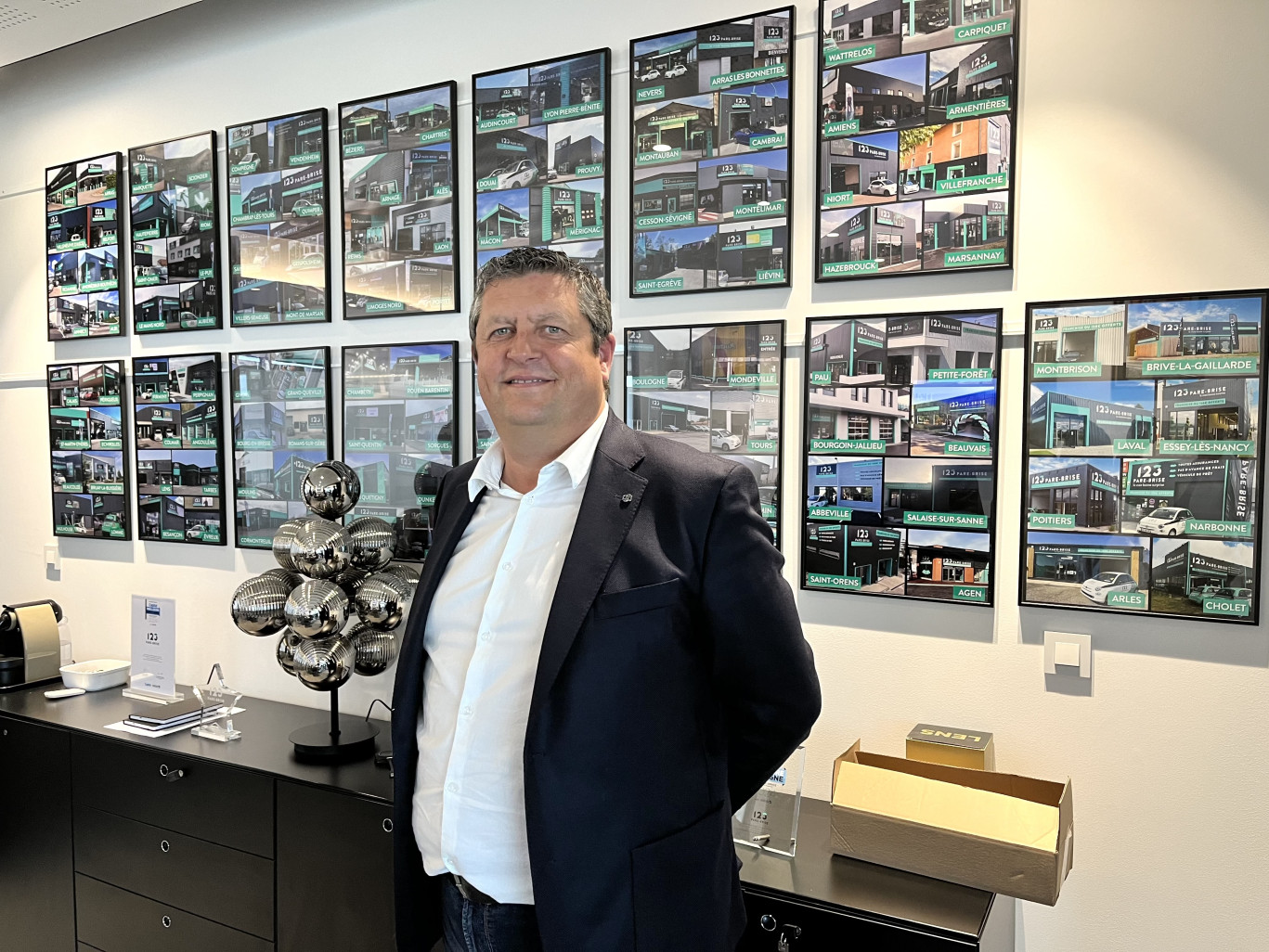 Ludovic Vaesken, cofondateur et directeur du réseau 123 Pare-Brise.