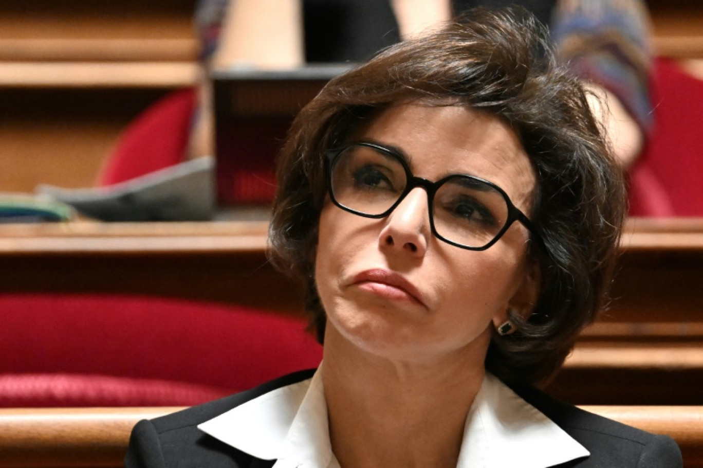 La ministre de la Culture Rachida Dati au Sénat, le 31 janvier 2024 à Paris © Miguel MEDINA