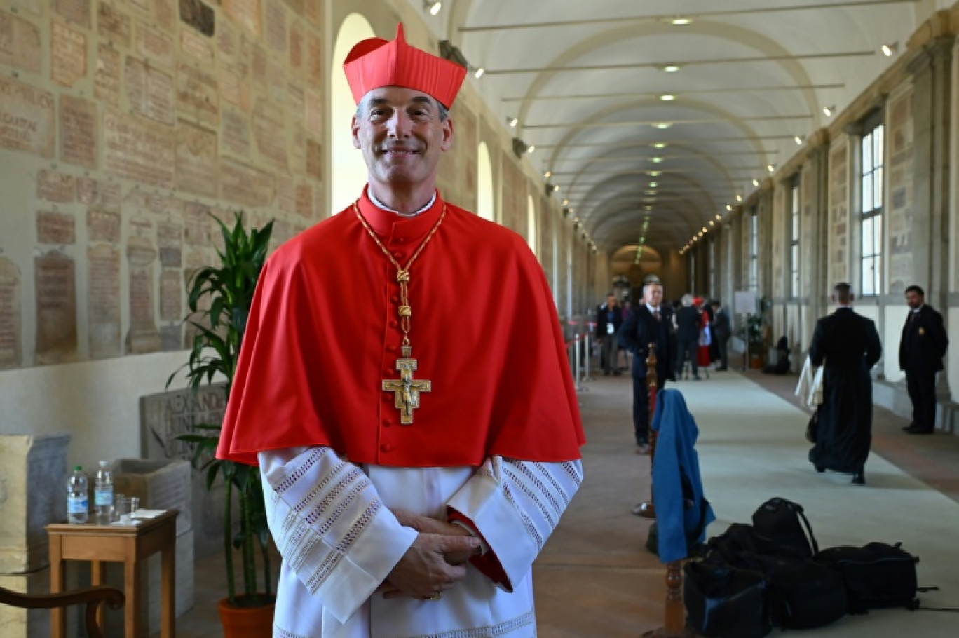 Le cardinal François-Xavier Bustillo, évêque d'Ajaccio le 30 septembre 2023 © Filippo MONTEFORTE
