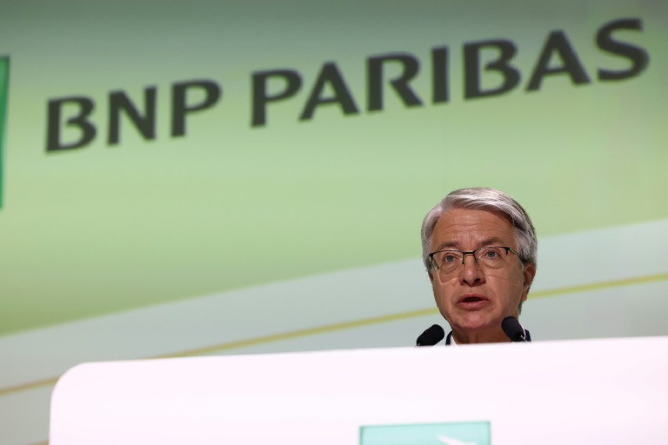Le directeur général de BNP Paribas, Jean-Laurent Bonnafé à Paris, le 14 mai 2024 © Emmanuel Dunand