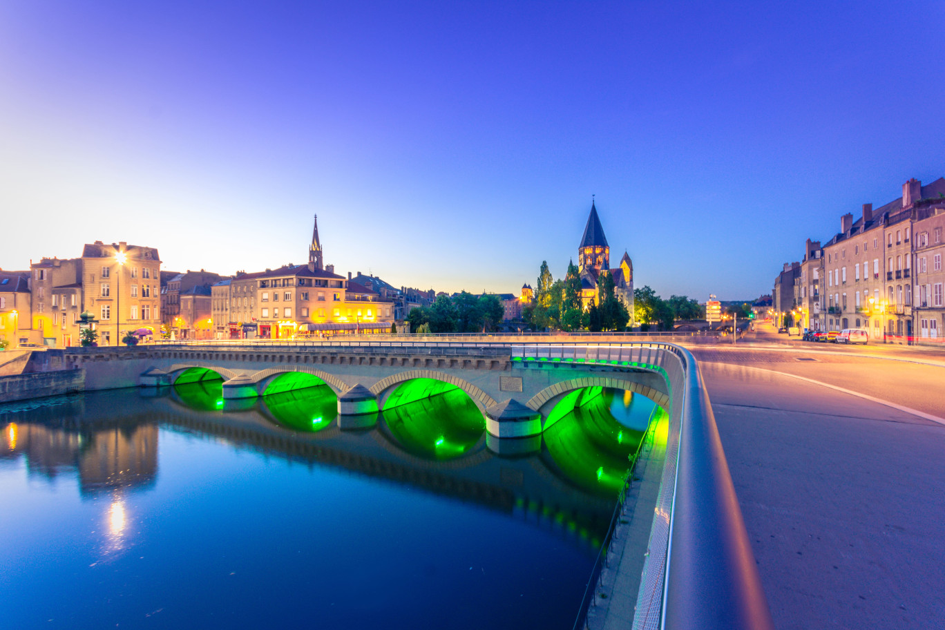 Magnifier Metz par l'expression artistique.