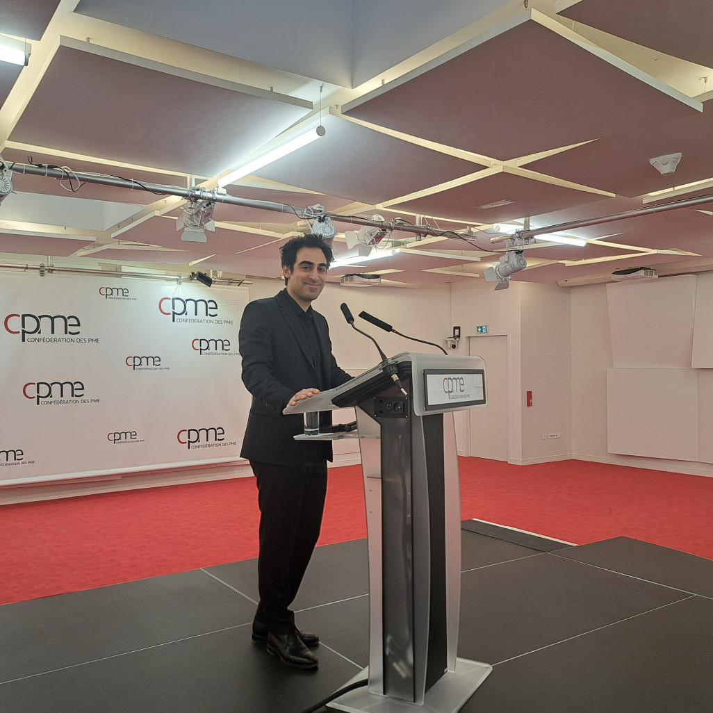 Amir Reza-Tofighi, nouveau président de la CPME, entre dans l'arène