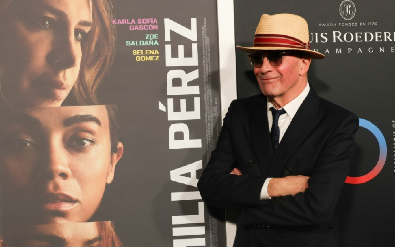 Le réalisateur Jacques Audiard à la cérémonie des Golden Globes à Beverly Hills, Californie, le 5 janvier 2025 © Etienne Laurent