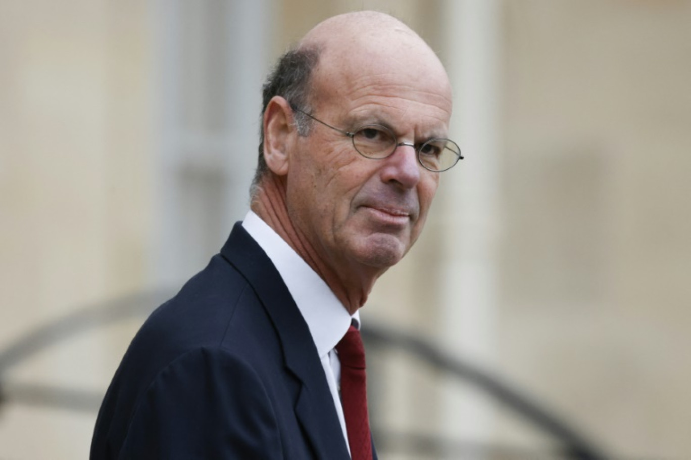 Le ministre de l'Économie et des Finances Éric Lombard après le Conseil des ministres à l'Élysée, à Paris, le 22 janvier 2025 © LUDOVIC MARIN