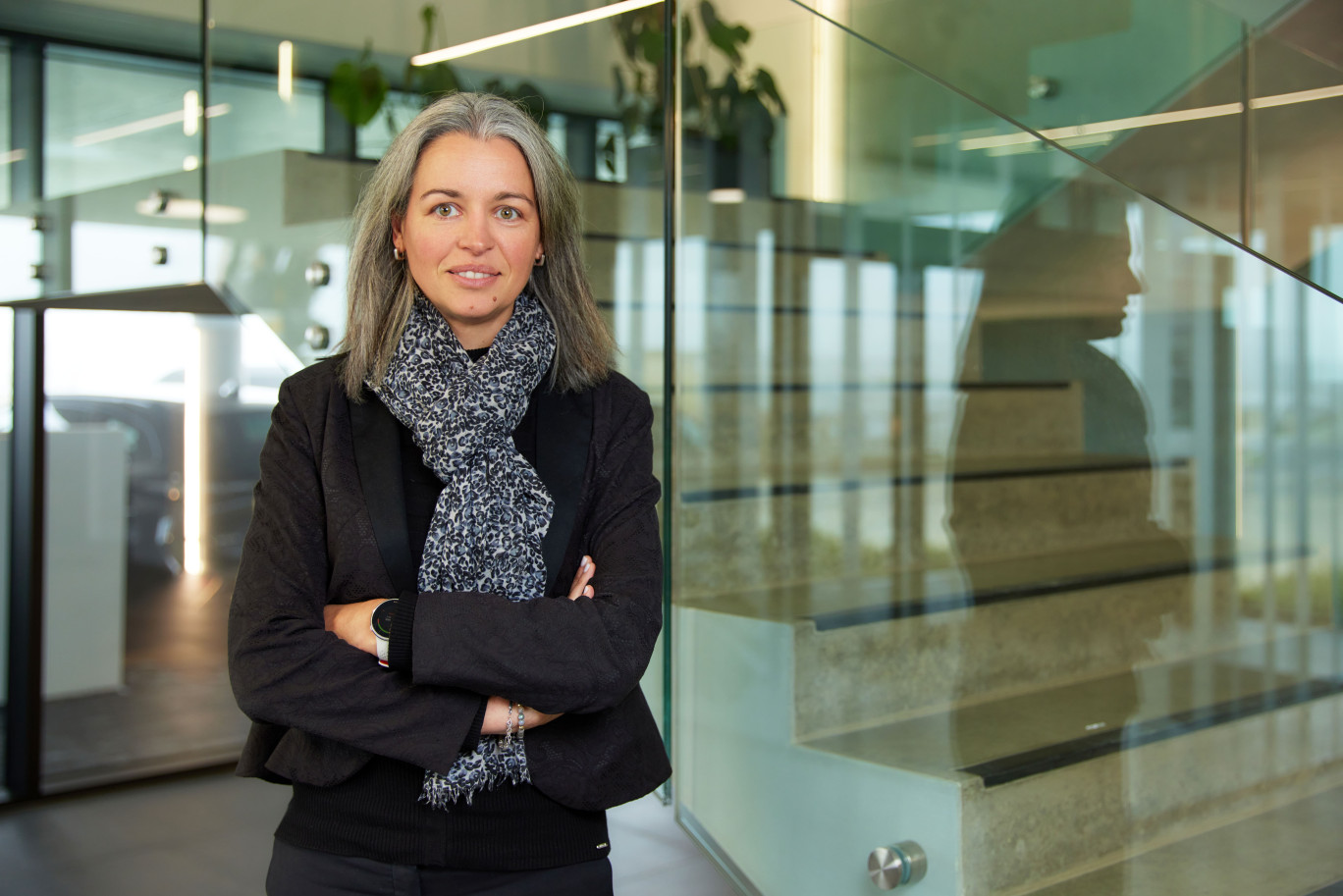 Evy Symoen, directrice générale de Traconord, à Steenvoorde. ©Lena Heleta