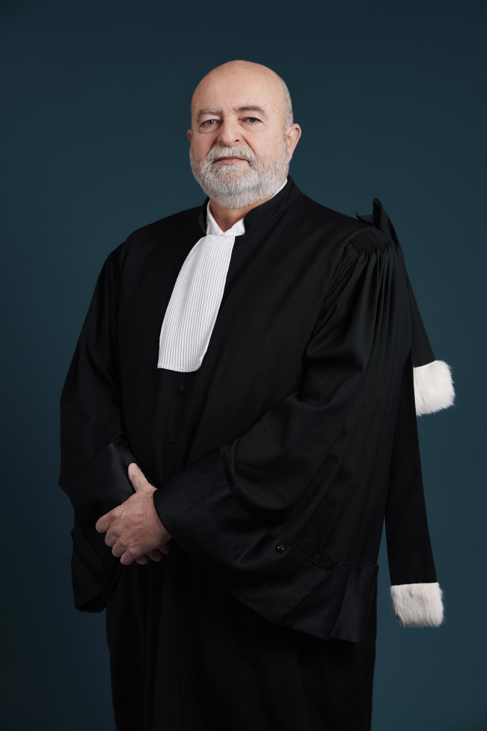 Maître Philippe Simoneau, bâtonnier de l'Ordre des avocats du Barreau de Lille. © Lena Heleta