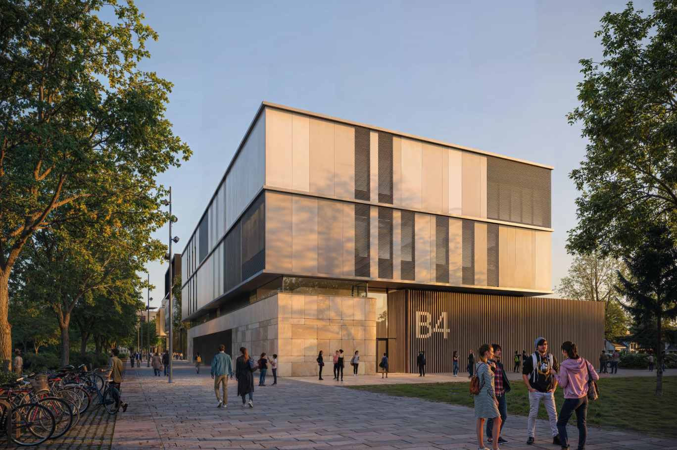 Le futur bâtiment de santé B4. ©AEA Architectes