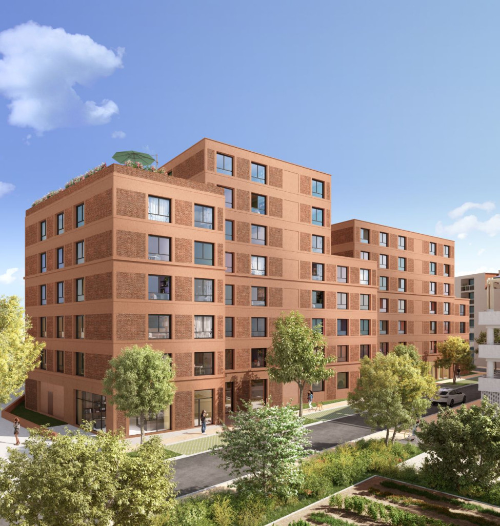 La résidence étudiante Bruges 2 sera construite grâce à des investisseurs optant pour la nue-propriété. © L’Ours Blanc 