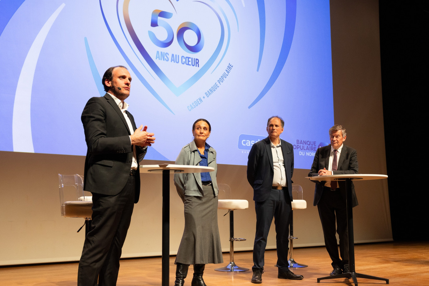 La CASDEN Banque Populaire et la Banque Populaire du Nord ont fêté un partenariat de 50 ans. © Charles Mangin