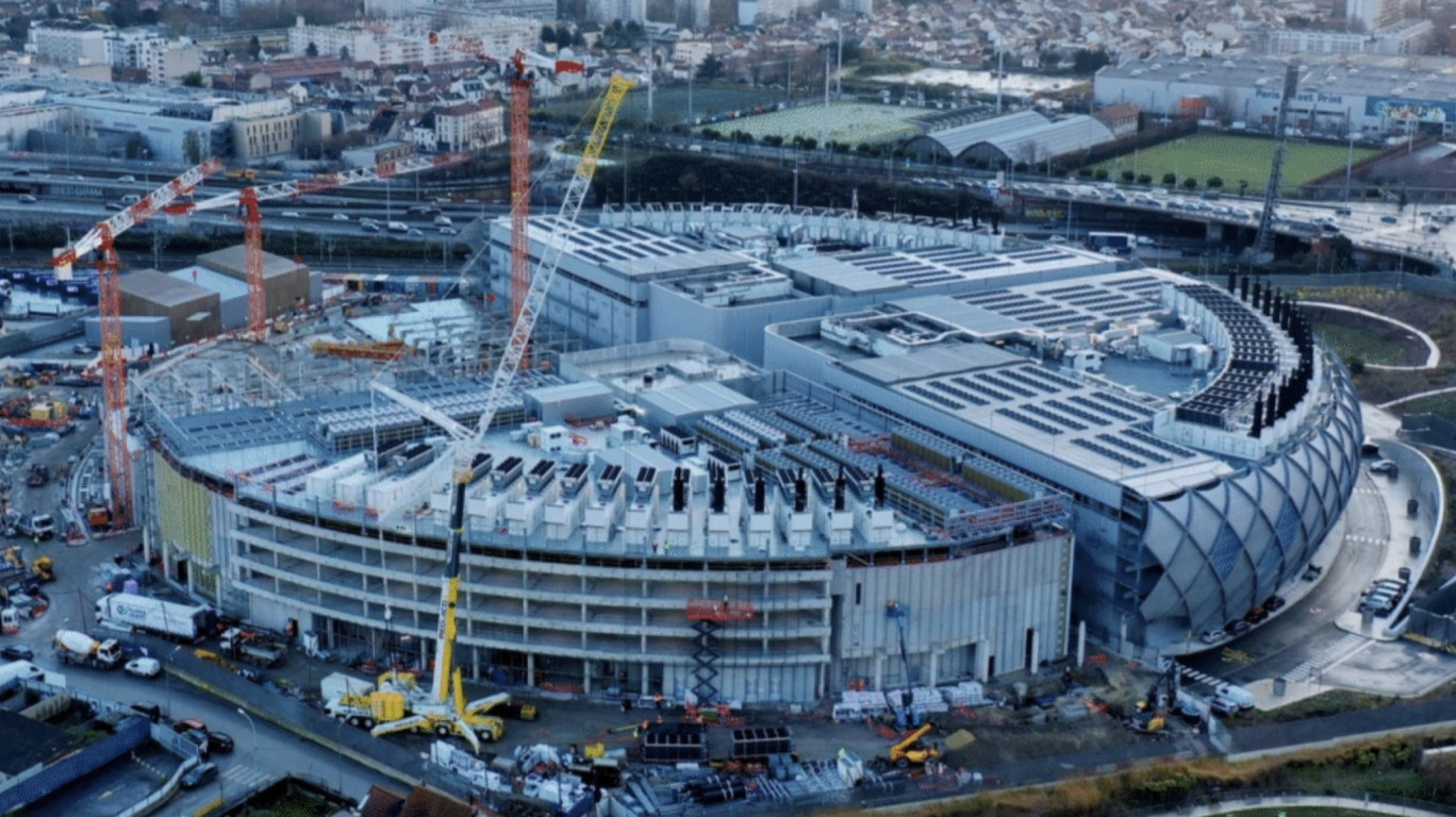 Un exemple de mega-datacentre, celui de Digital Realty à La Courneuve. ©DR