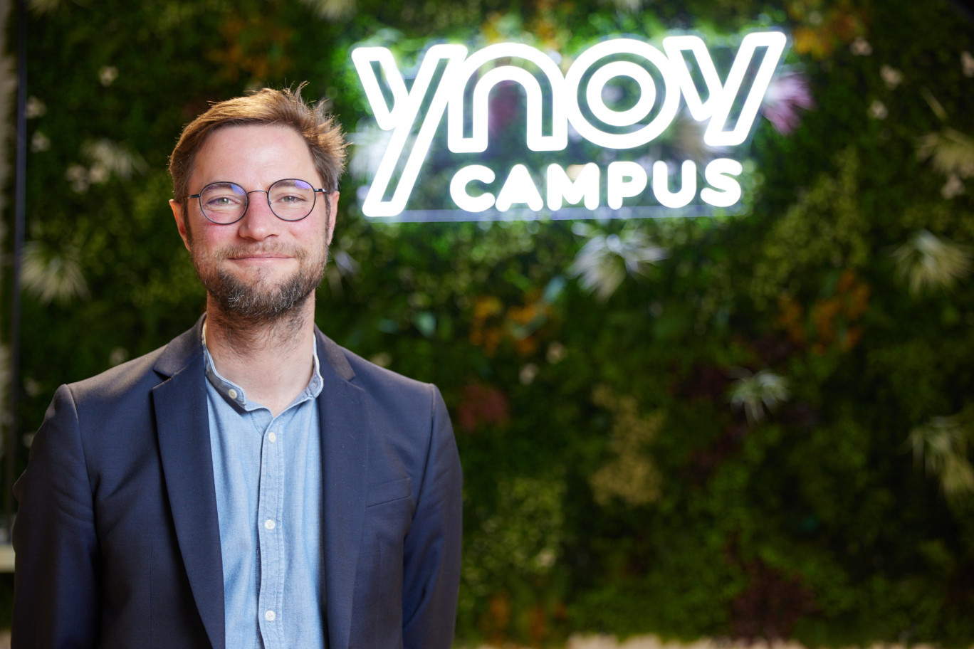 Matthieu Bouton, Directeur Lille Ynov Campus ©Léna Heleta