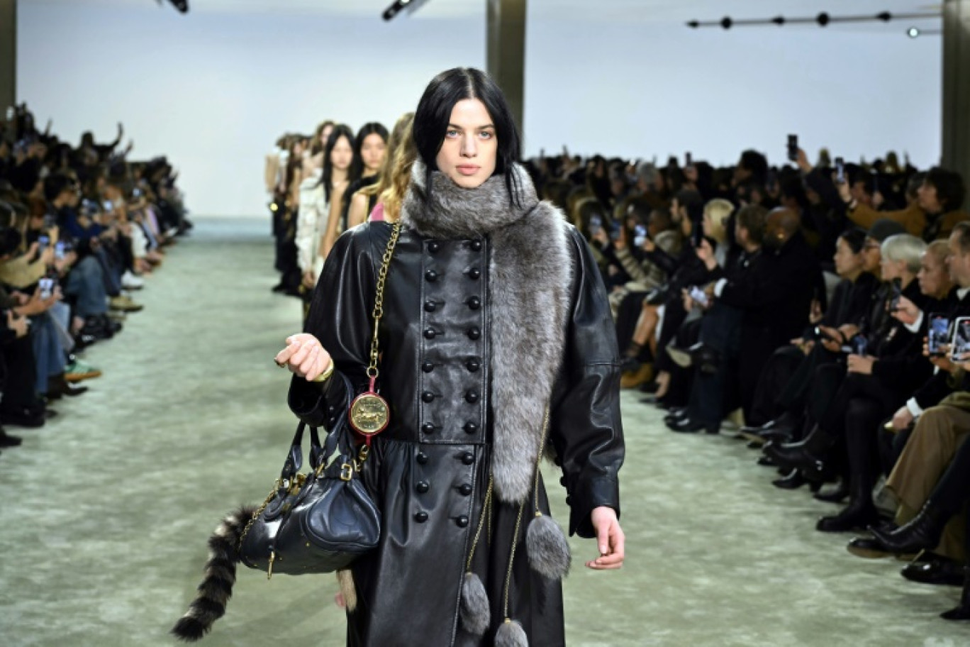 Défilé de prêt-à-porter féminine automne-hiver 2025-2026 de Dior à Paris, le 4 mars 2025 © Thomas SAMSON