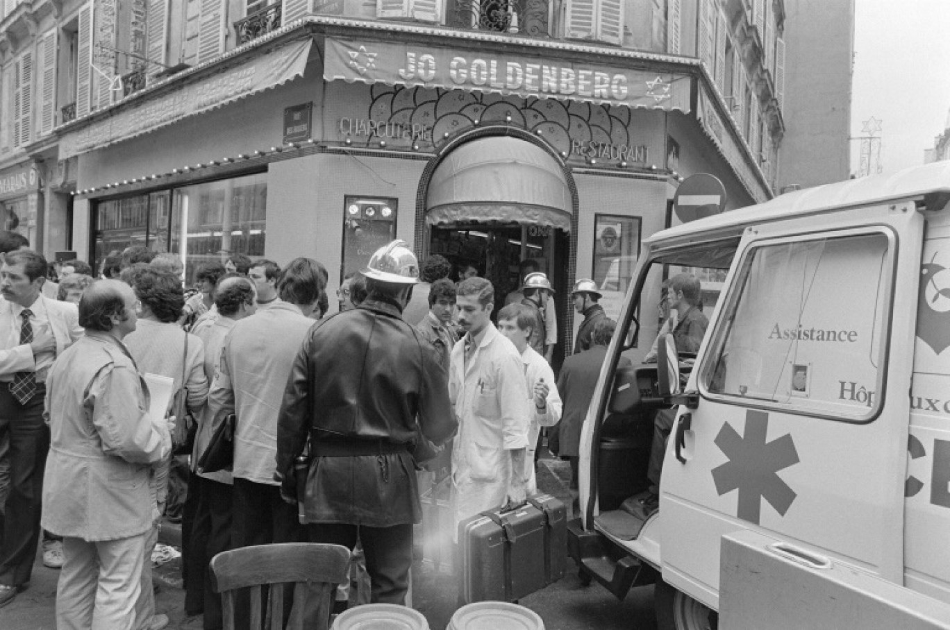 La détention provisoire d'Abou Zayed, seul suspect en France dans l'enquête sur l'attentat mortel de la rue des Rosiers de 1982, dans le quartier juif historique du Marais à Paris, a été prolongée une nouvelle fois © JACQUES DEMARTHON
