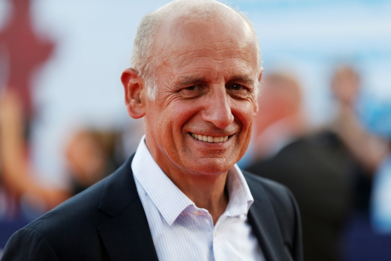 Le journaliste Jean-Michel Aphatie à Deauville, en Normandie, le 3 septembre 2016 © CHARLY TRIBALLEAU