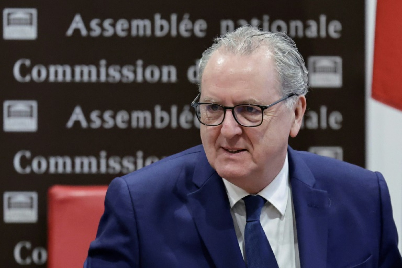 Richard Ferrand à l'Assemblée nationale le 19 février 2025 © STEPHANE DE SAKUTIN