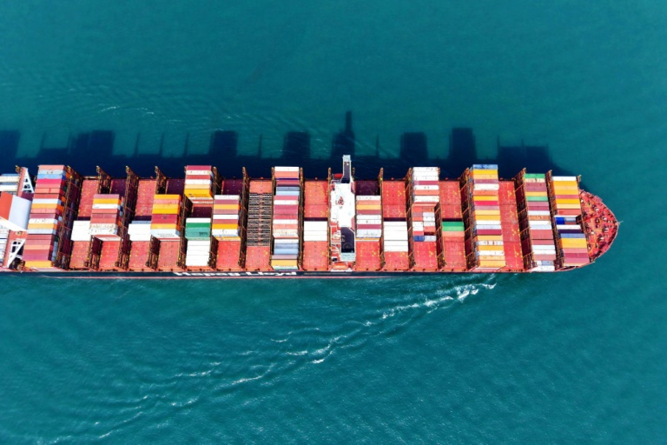 Balance commerciale entre la Chine et les Etats-Unis par an depuis 2015, d'après les données des douanes chinoises © Nicholas SHEARMAN