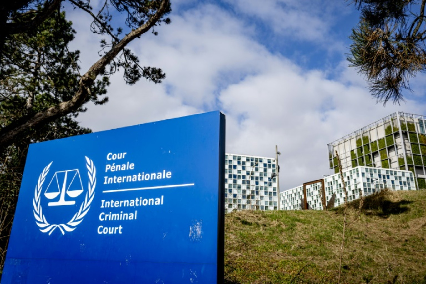 la Cour pénale internationale à La Haye, le 11 mars 2025 aux Pays-Bas © Robin Utrecht