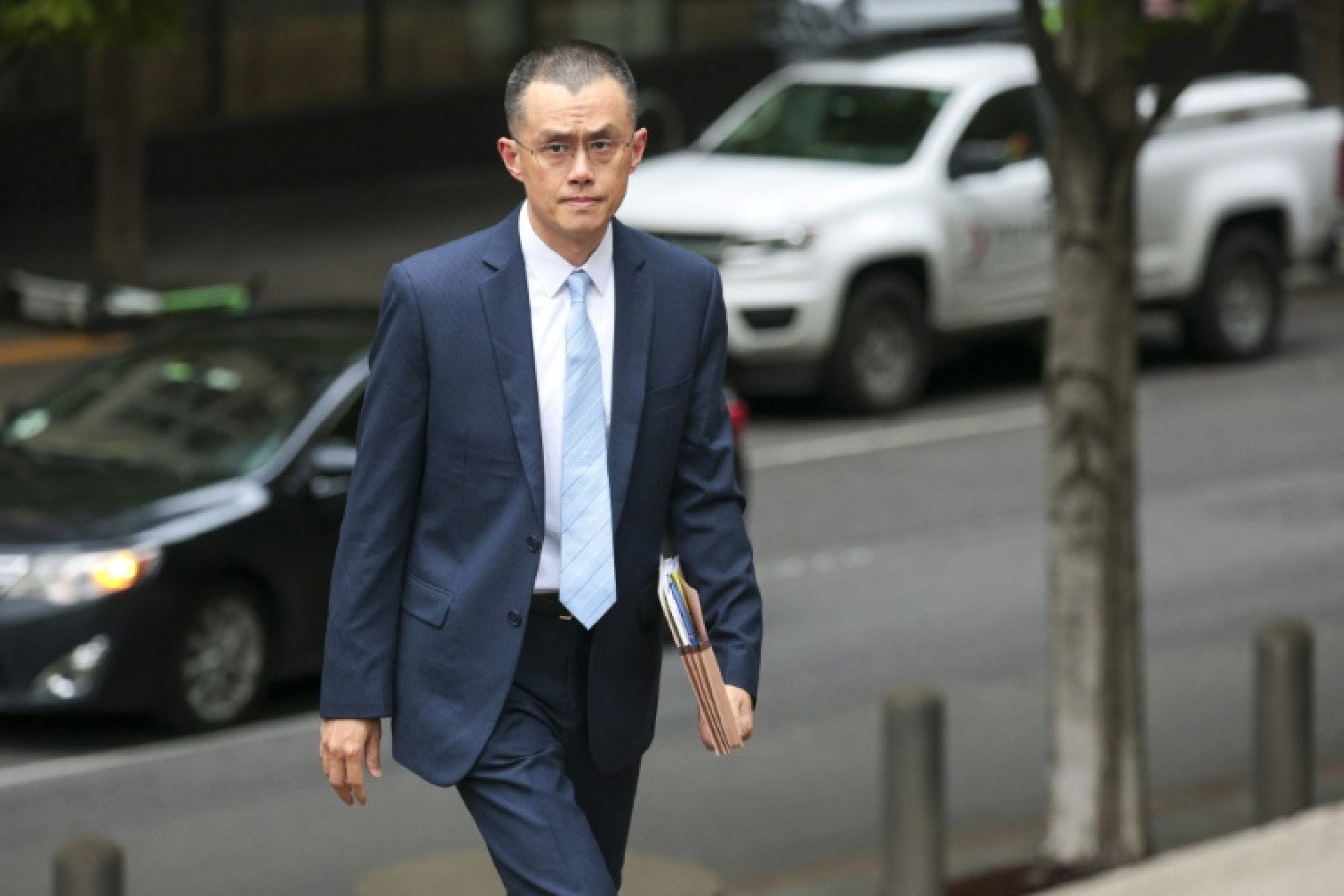 En novembre 2023, le groupe Binance, dont Binance US est la filiale, avait passé un accord avec le gouvernement américain pour éviter un procès. Dans ce cadre, le patron Changpeng Zhao, ici à Seattle le 30 avril 2024, avait démissionné et Binance versé quelque 4,3 milliards de dollars d'amendes à deux agences du Trésor américain. © Jason Redmond