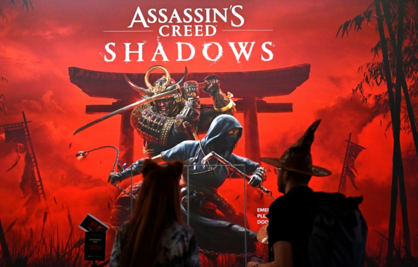 Des visteurs à la Gamescom, le salon du jeu vidéo en Allemagne, le 21 août 2024 à Cologne © Ina FASSBENDER