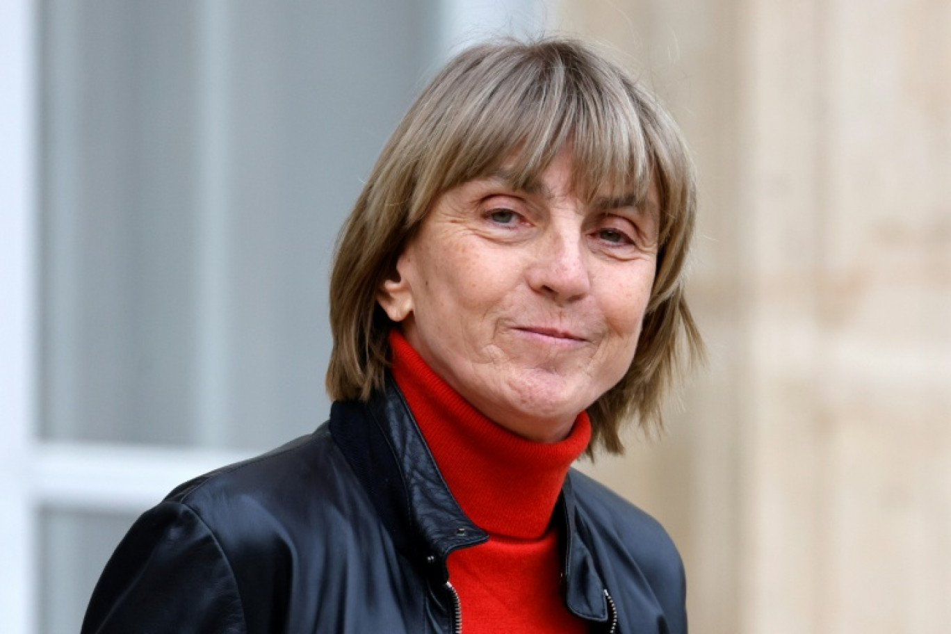 La ministre du logement Valérie Létard, le 29 janvier 2025 à l'Elysée. © Ludovic MARIN
