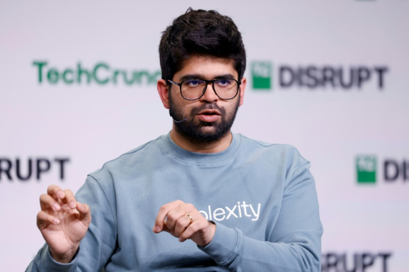 Le cofondateur et patron de la start-up d'IA Perplexity, Aravind Srinivas, le 30 octobre 2024 à San Francisco © Kimberly White