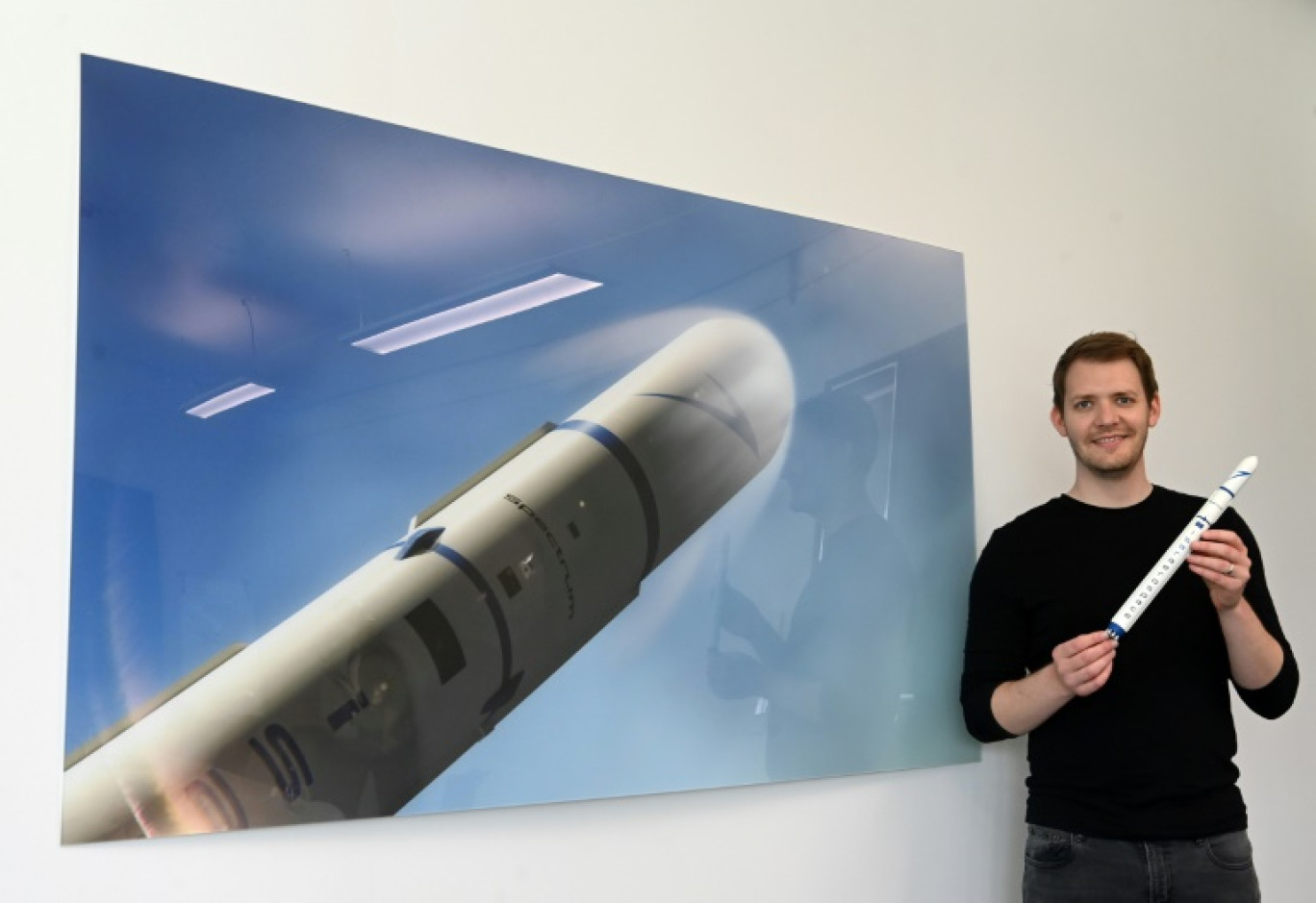 Le cofondateur et patron d'Isar Aerospace, Daniel Metzler, à Munich le 8 juin 2021 © Christof STACHE