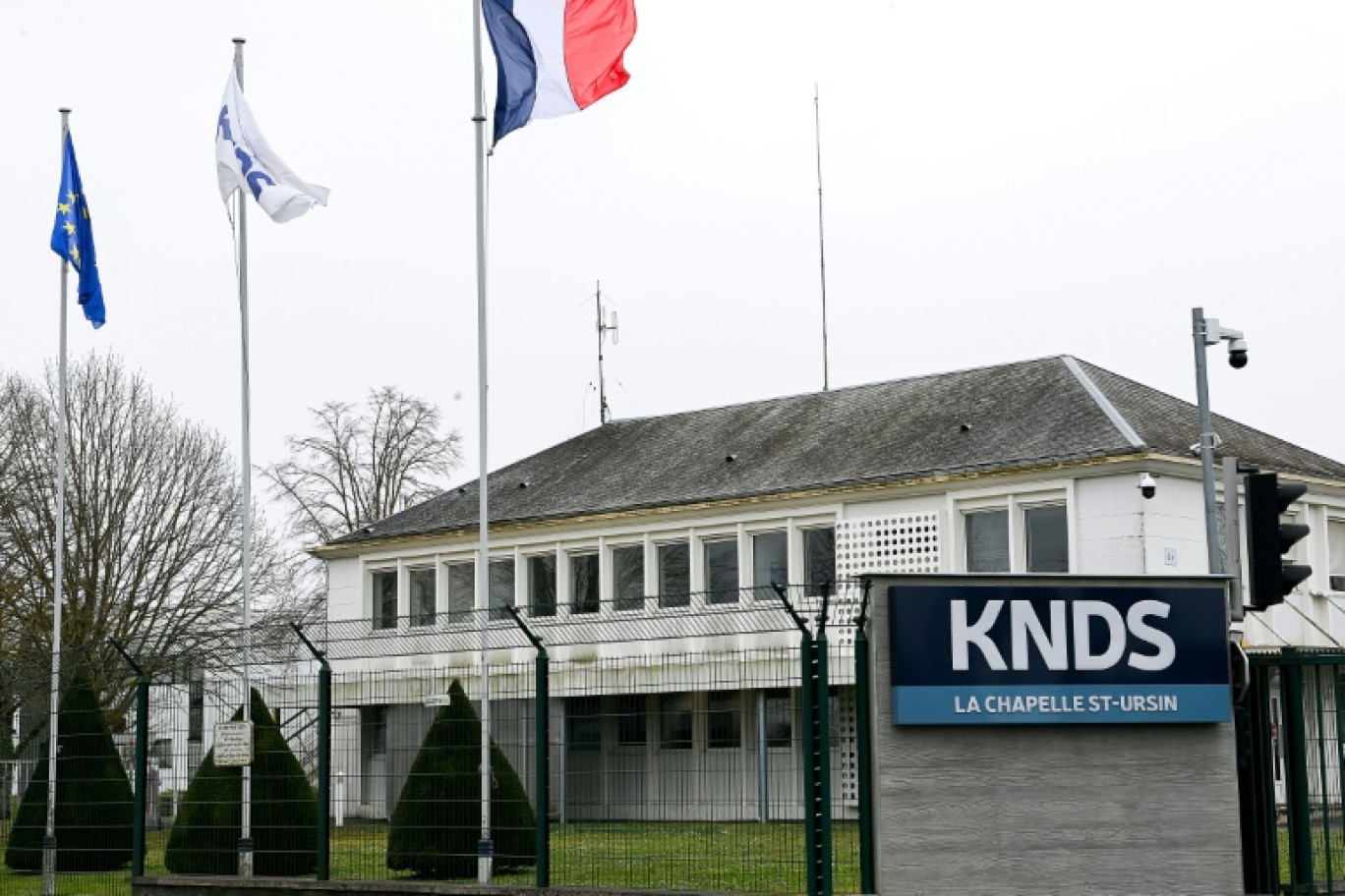 L'usine d'armement KNDS à Bourges, le 21 mars 2025 dans le Cher © JEAN-FRANCOIS MONIER