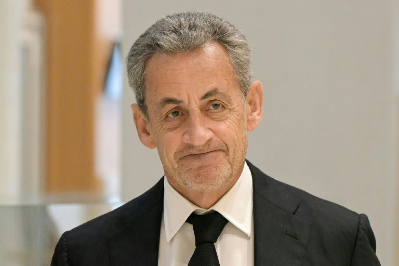 L'ancien président de la République Nicolas Sarkozy arrive au palais de justice de Paris, le 20 janvier 2025 © Bertrand GUAY
