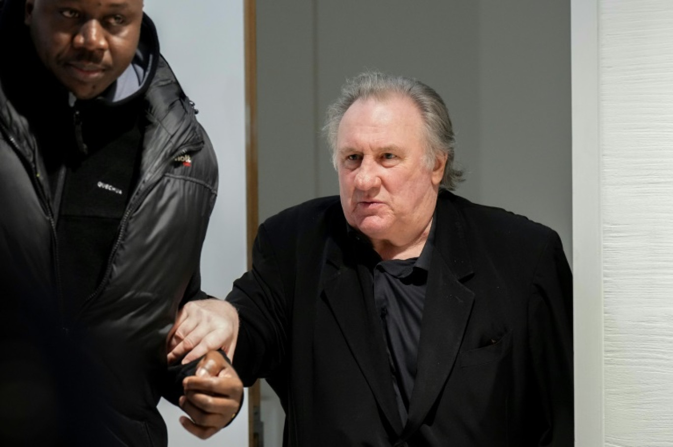 Gérard Depardieu le 26 mars 2025 au tribunal de Paris © Dimitar DILKOFF